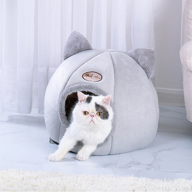 Cat Ears Removable Bed - Soft, Comfy and Fluffy!